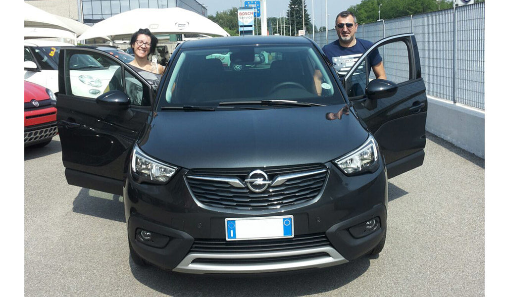 Soddisfazione Clienti 2018 Opel Crossland Barbara e Valerio